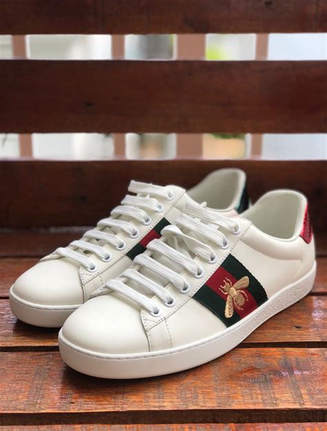 tenis gucci blancos